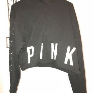 PINK crop top sweater
